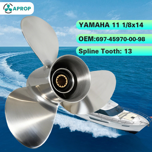 14 stainless outboard - stainless,