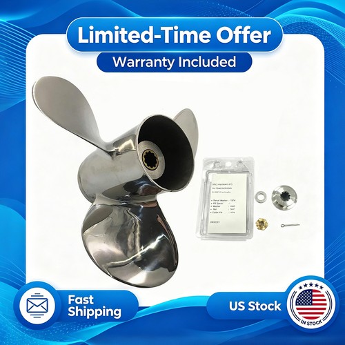 9x13 boat outboard propeller - boat,